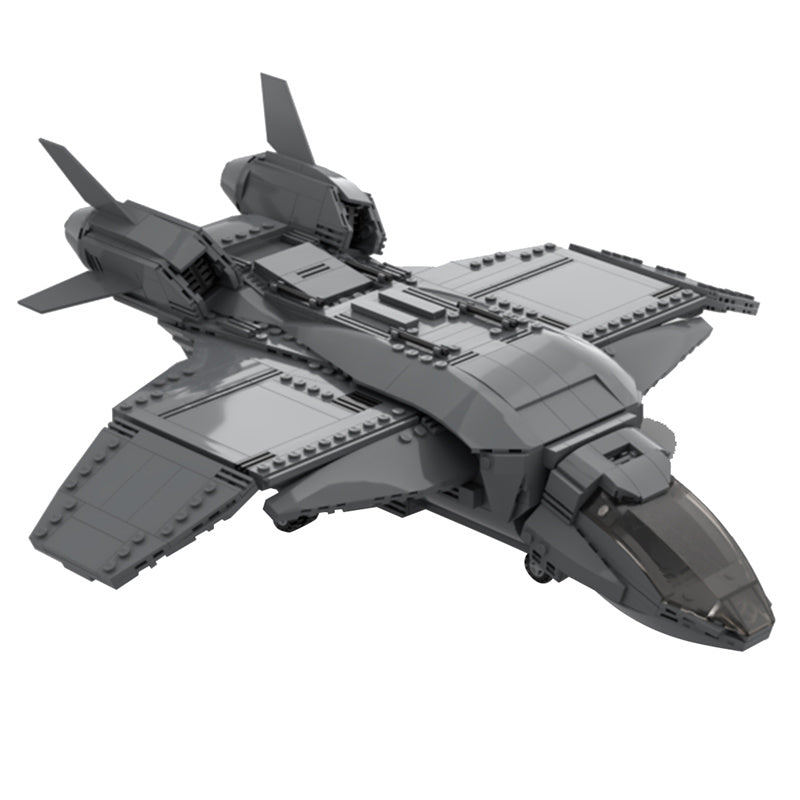 MOC - 89761 Quinjet - LesDiyLesDiy