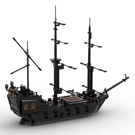 MOC - 89763 the Black Pearl Klemmbausteine - LesDiyLesDiy