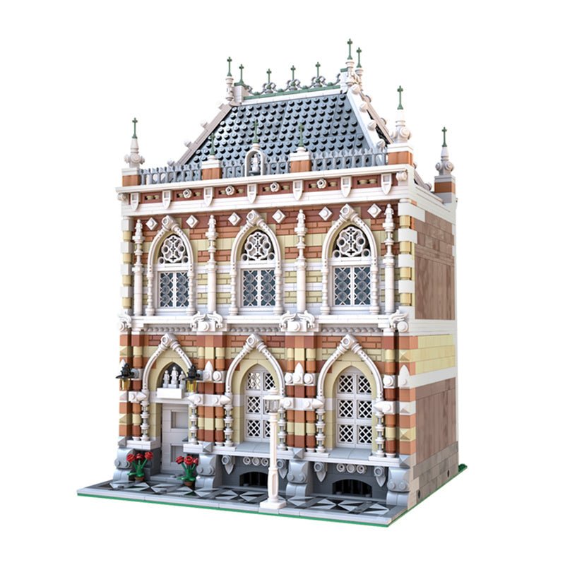 MOC - 89901 Modular Städtische Klavier Gesellschaft Klemmbausteine - LesDiyLesDiy