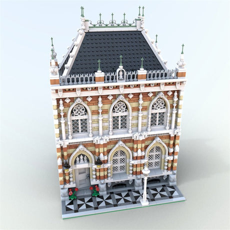 MOC - 89901 Modular Städtische Klavier Gesellschaft Klemmbausteine - LesDiyLesDiy