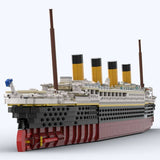 MOC - 90626 Titanic Bausteine Schiff Klemmbausteine - LesDiyLesDiy