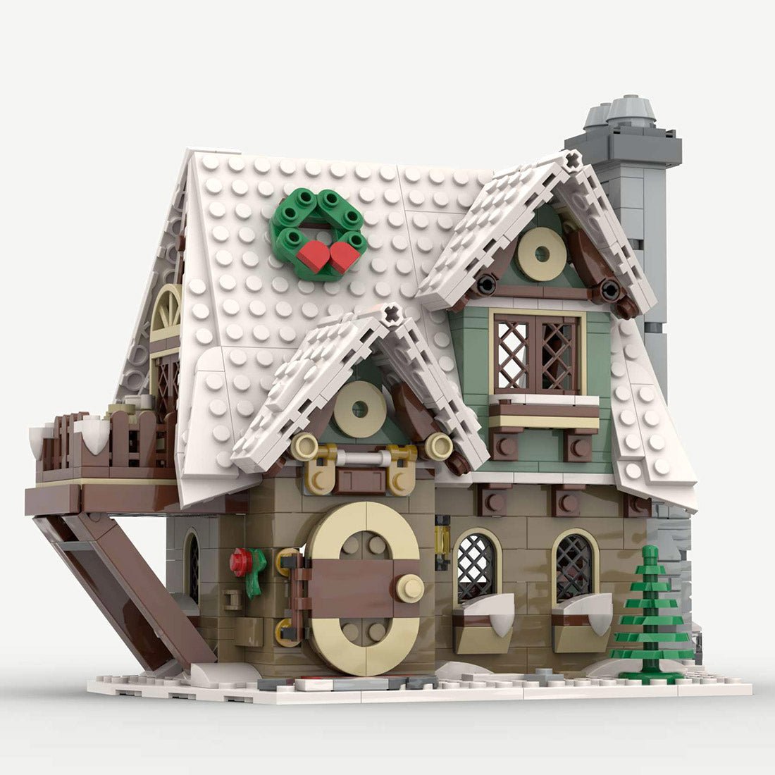 MOC - 91768 Little Elf Cottage Klemmbausteine - LesDiyLesDiy