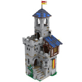 MOC - 92106 Modular Castle's Keep Klemmbausteine - LesDiyLesDiy