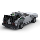 MOC - 92174 BTTF Series: DeLorean Time Machine 3 in 1 Klemmbausteine - LesDiyLesDiy