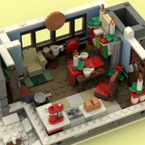 MOC - 92758 Winter Cabin Klemmbausteine - LesDiyLesDiy