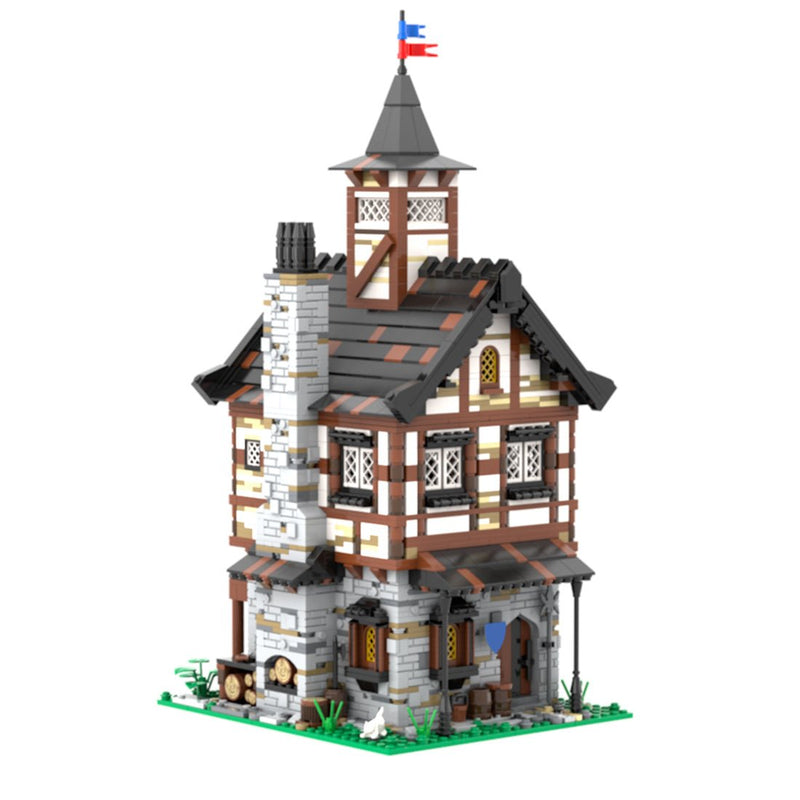 MOC - 94577 Mittelalterliches Tudor - Haus - LesDiyLesDiy