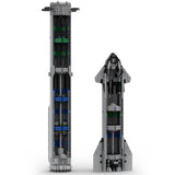 MOC - 94616 SpaceX Starship & Super Heavy [Saturn V scale] Klemmbausteine - LesDiy - Klemmbausteine