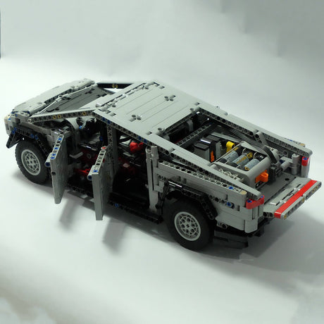 MOC - 94675 Technology Series Dynamic Version Grey Cybertruck - LesDiyLesDiy