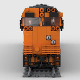 MOC - 94812 Orange N - Klasse Retro - Zug - LesDiyLesDiy