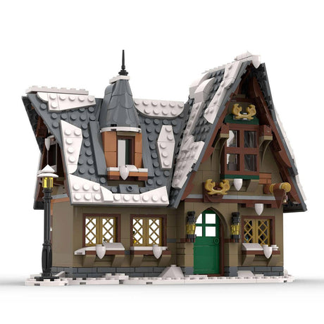 MOC - 94936 The Stuffed Stocking (a Winter Village Inn) Klemmbausteine - LesDiyLesDiy