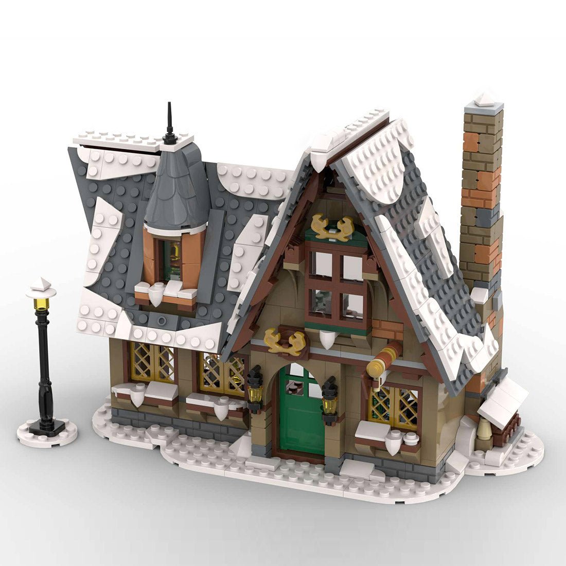 MOC - 94936 The Stuffed Stocking (a Winter Village Inn) Klemmbausteine - LesDiyLesDiy