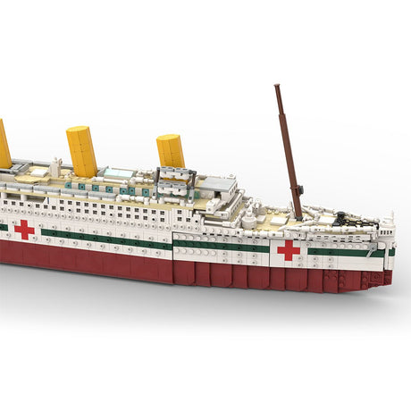 MOC - 95563 HMHS Britannic 1:325 Klemmbausteine - LesDiyLesDiy