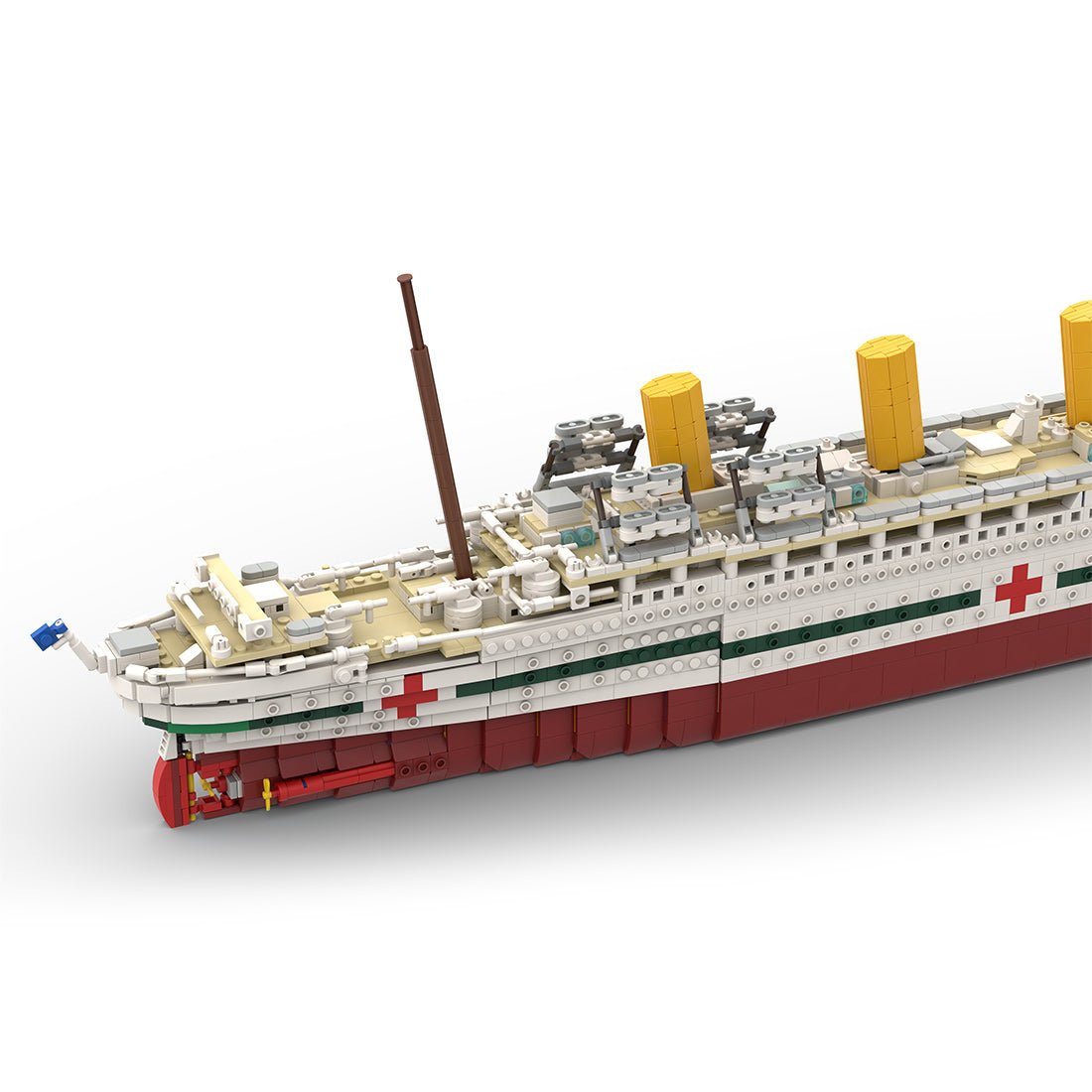 MOC - 95563 HMHS Britannic 1:325 Klemmbausteine - LesDiyLesDiy