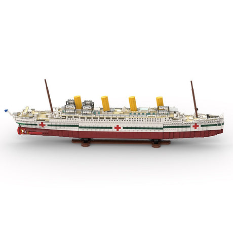 MOC - 95563 HMHS Britannic 1:325 Klemmbausteine - LesDiyLesDiy