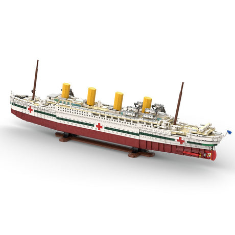 MOC - 95563 HMHS Britannic 1:325 Klemmbausteine - LesDiyLesDiy