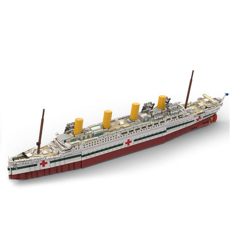 MOC - 95563 HMHS Britannic 1:325 Klemmbausteine - LesDiyLesDiy