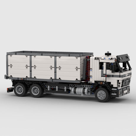 MOC - 96056 Truck NG - 1632 Hookloader Klemmbausteine - LesDiyLesDiy