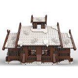 MOC - 96080 Winter Viking Mead Hall Klemmbausteine - LesDiyLesDiy