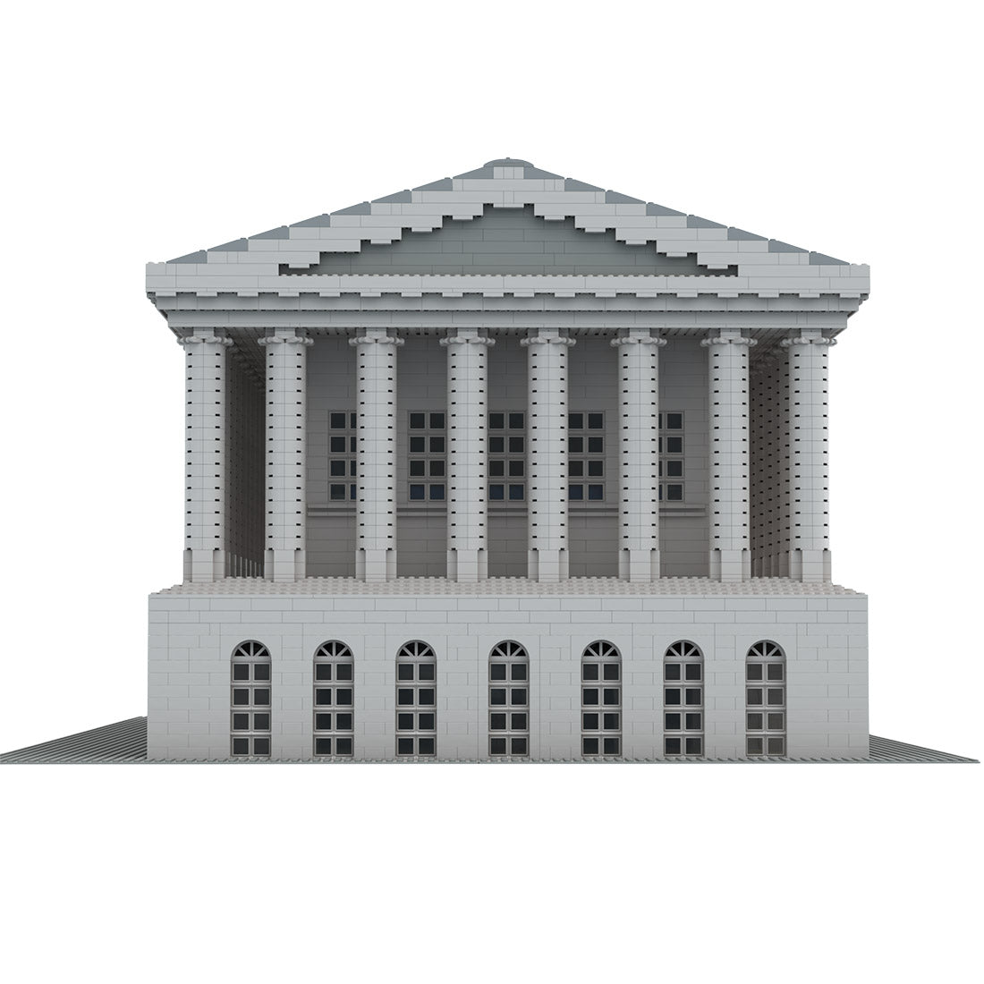 MOC - 96640 Birmingham Town Hall (with interior) Klemmbausteine - LesDiyLesDiy