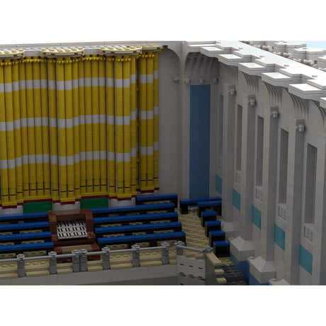 MOC - 96640 Birmingham Town Hall (with interior) Klemmbausteine - LesDiyLesDiy