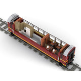 MOC - 97676 “Reko” Coaches 4 - axle of the Deutsche Reichsbahn Klemmbausteine - LesDiyLesDiy