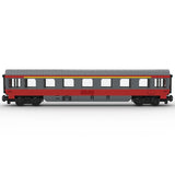 MOC - 97688 6wide Static Edition ÖBB Personenwagen 1. Klasse S ohne Druckteile und Figuren - LesDiyLesDiy