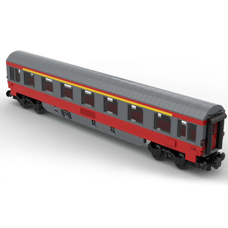 MOC - 97688 6wide Static Edition ÖBB Personenwagen 1. Klasse S ohne Druckteile und Figuren - LesDiyLesDiy