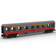 MOC - 97688 6wide Static Edition ÖBB Personenwagen 1. Klasse S ohne Druckteile und Figuren - LesDiyLesDiy