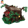 MOC - 98101 Medieval Forest Fairy Cottage Klemmbausteine - LesDiyLesDiy