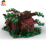 MOC - 98101 Medieval Forest Fairy Cottage Klemmbausteine - LesDiyLesDiy