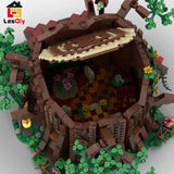 MOC - 98101 Medieval Forest Fairy Cottage Klemmbausteine - LesDiyLesDiy