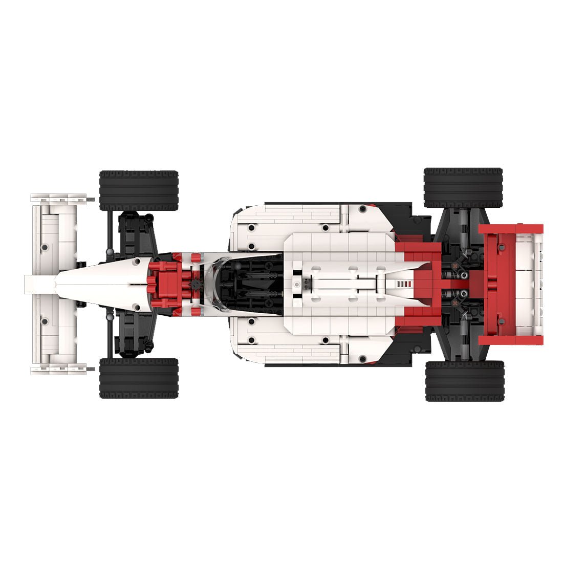 MOC - 98709 Formula Circuits Champion Rennwagenmodell im Maßstab 1:10 - LesDiy - Klemmbausteine