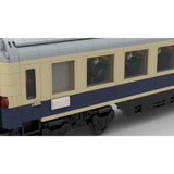 MOC - 99252 6wide Static Edition Rheinpfeil 1963 Personenwagen 1. Klasse ohne bedruckte Bauteile und Blockfiguren - LesDiyLesDiy