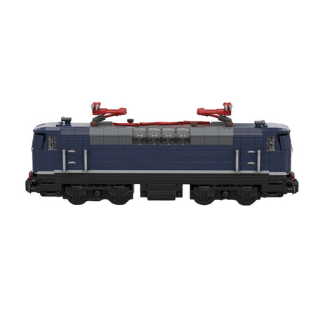 MOC BR181 Locomotive Klemmbausteine - LesDiyLesDiy