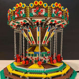 MOC Chained Carousel Klemmbausteine - LesDiyLesDiy