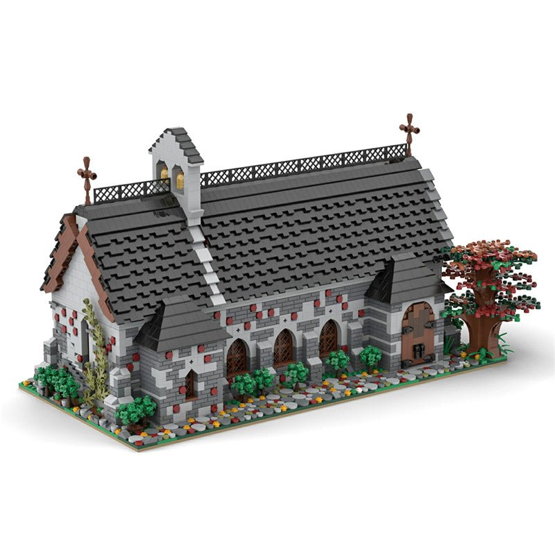 MOC Mittelalterliche Kirche - LesDiyLesDiy