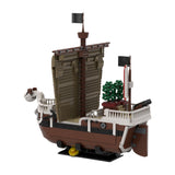 MOC Piraten - Segelschiff Klemmbausteine - LesDiyLesDiy