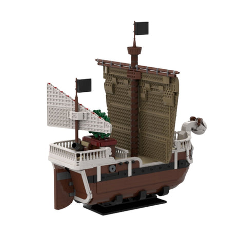 MOC Piraten - Segelschiff Klemmbausteine - LesDiyLesDiy