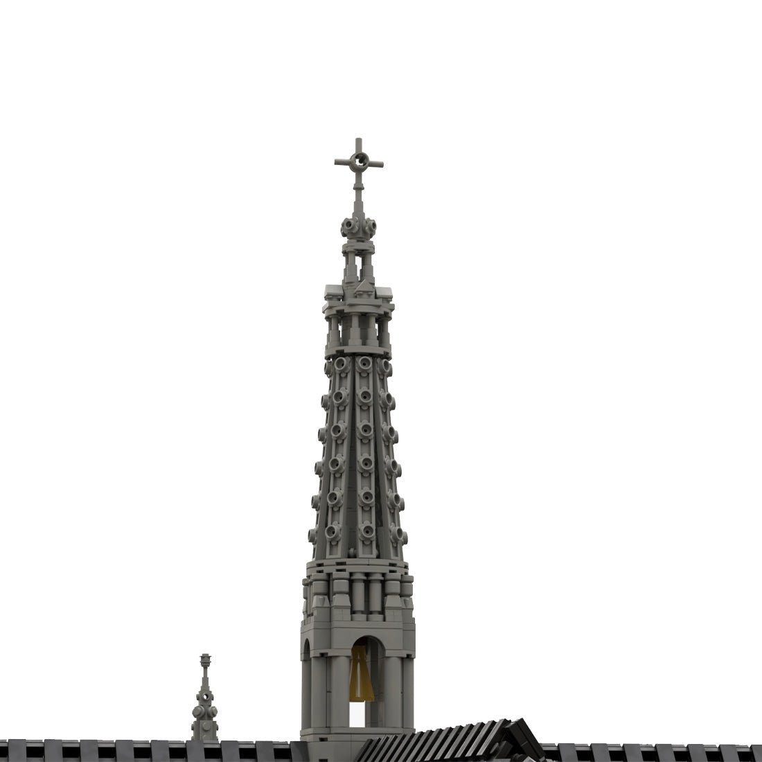 MOC Sint - Remigiuskerk Klemmbausteine - LesDiyLesDiy