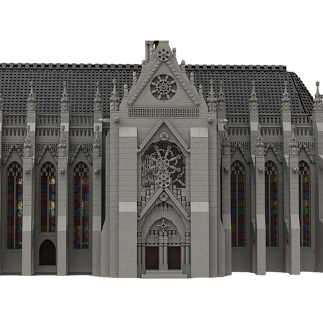 MOC Sint - Remigiuskerk Klemmbausteine - LesDiyLesDiy