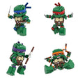 MOC Teenage Mutant Ninja Turtles Klemmbausteine - LesDiyLesDiy