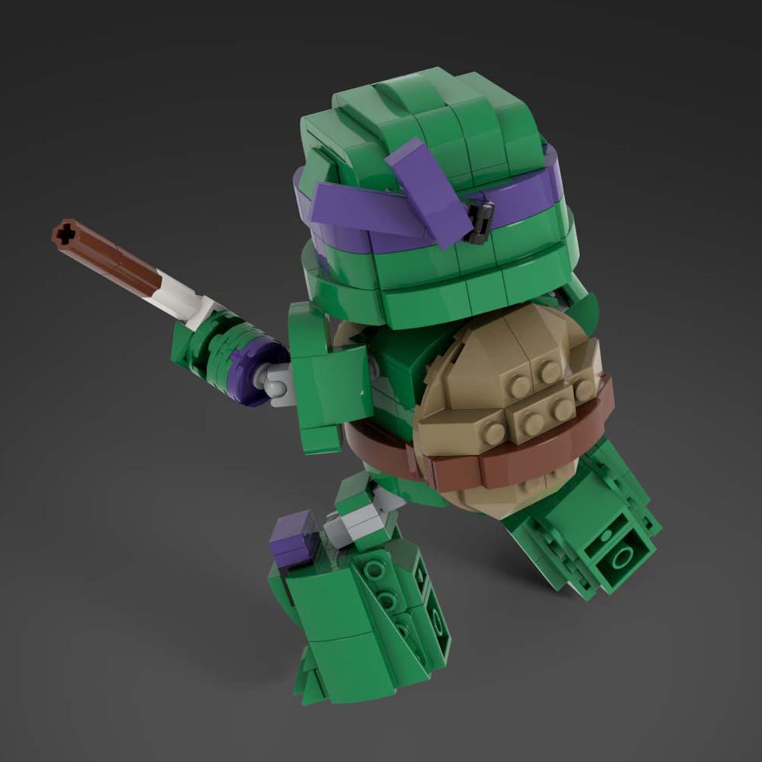 MOC Teenage Mutant Ninja Turtles Klemmbausteine - LesDiyLesDiy