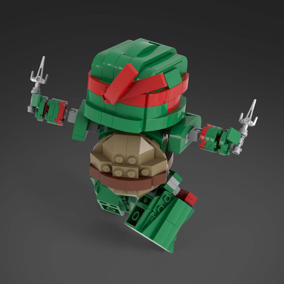 MOC Teenage Mutant Ninja Turtles Klemmbausteine - LesDiyLesDiy