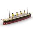 MOC Titanic, modernes Kreuzfahrtschiff im Maßstab 1:400 Klemmbausteine - LesDiyLesDiy