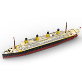 MOC Titanic, modernes Kreuzfahrtschiff im Maßstab 1:400 Klemmbausteine - LesDiyLesDiy