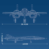 Mocsage 1/35 Darkstar SR - 72 UAV Klemmbausteine - LesDiyLesDiy