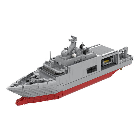 Navy City - class Mine Countermeasures Vessel Klemmbausteine - LesDiyLesDiy