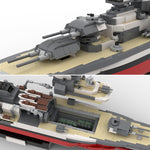 O - Klasse Schlachtkreuzer „Siegfried“ - Scale 1:300 - LesDiyLesDiy
