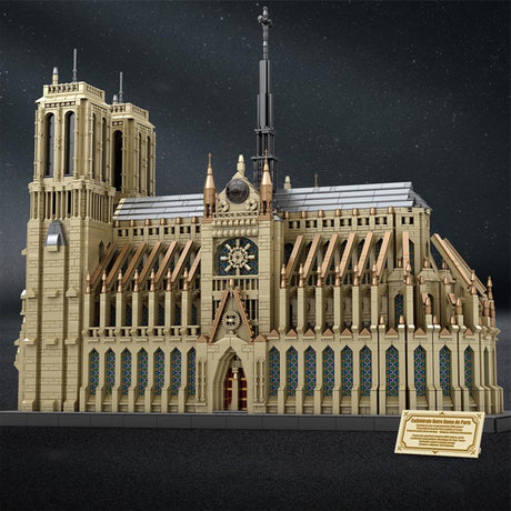 Reobrix 66016 Notre - Dame Cathedral Klemmbausteine - LesDiyLesDiy