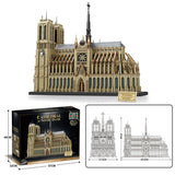 Reobrix 66016 Notre - Dame Cathedral Klemmbausteine - LesDiyLesDiy